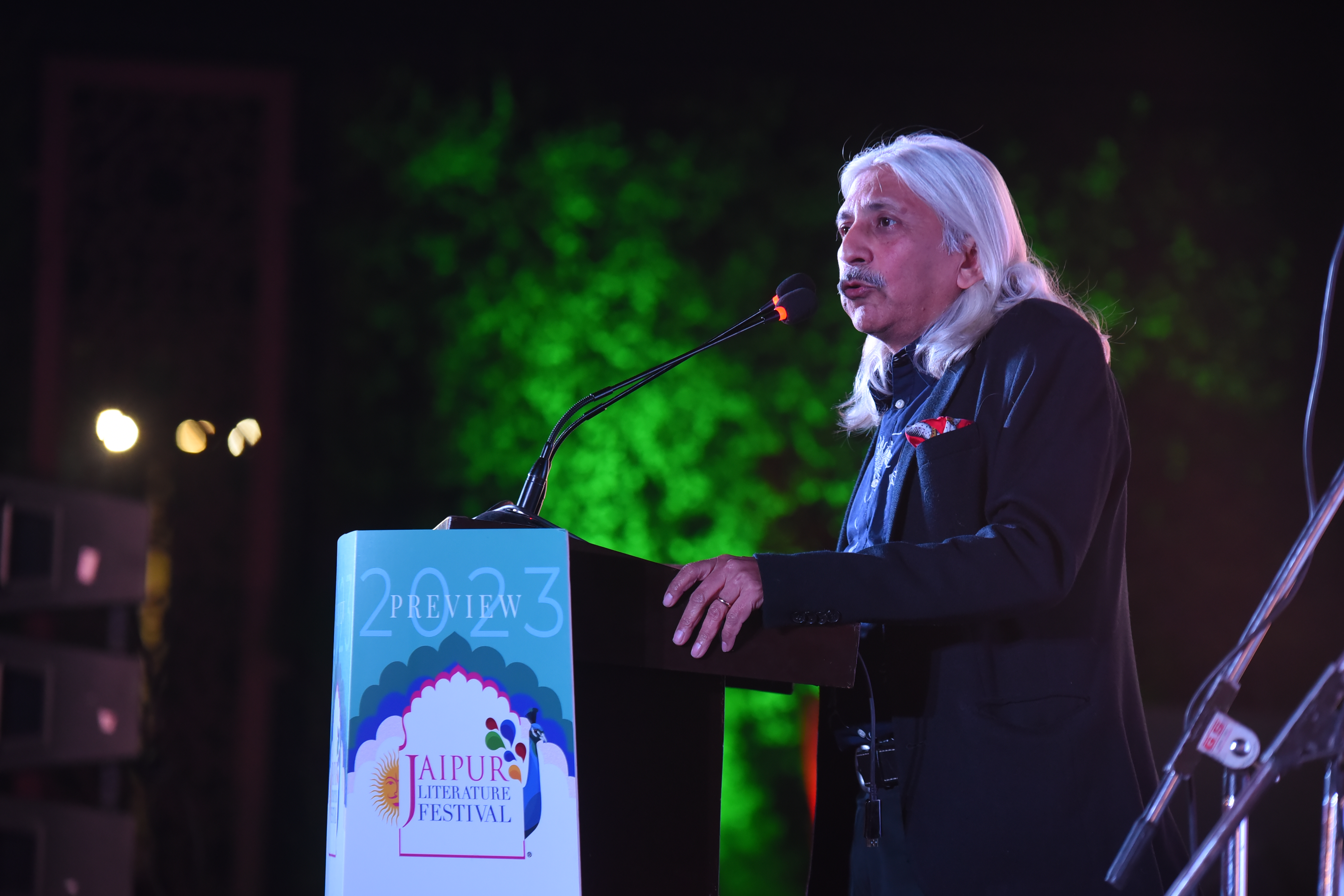 Sanjoy K Roy, Managing Director of Teamwork Arts, producer of the Jaipur Literature Festival, said that Jaipur Literature Festival was a platform for spreading knowledge and presenting different perspectives on complex issues of our times.