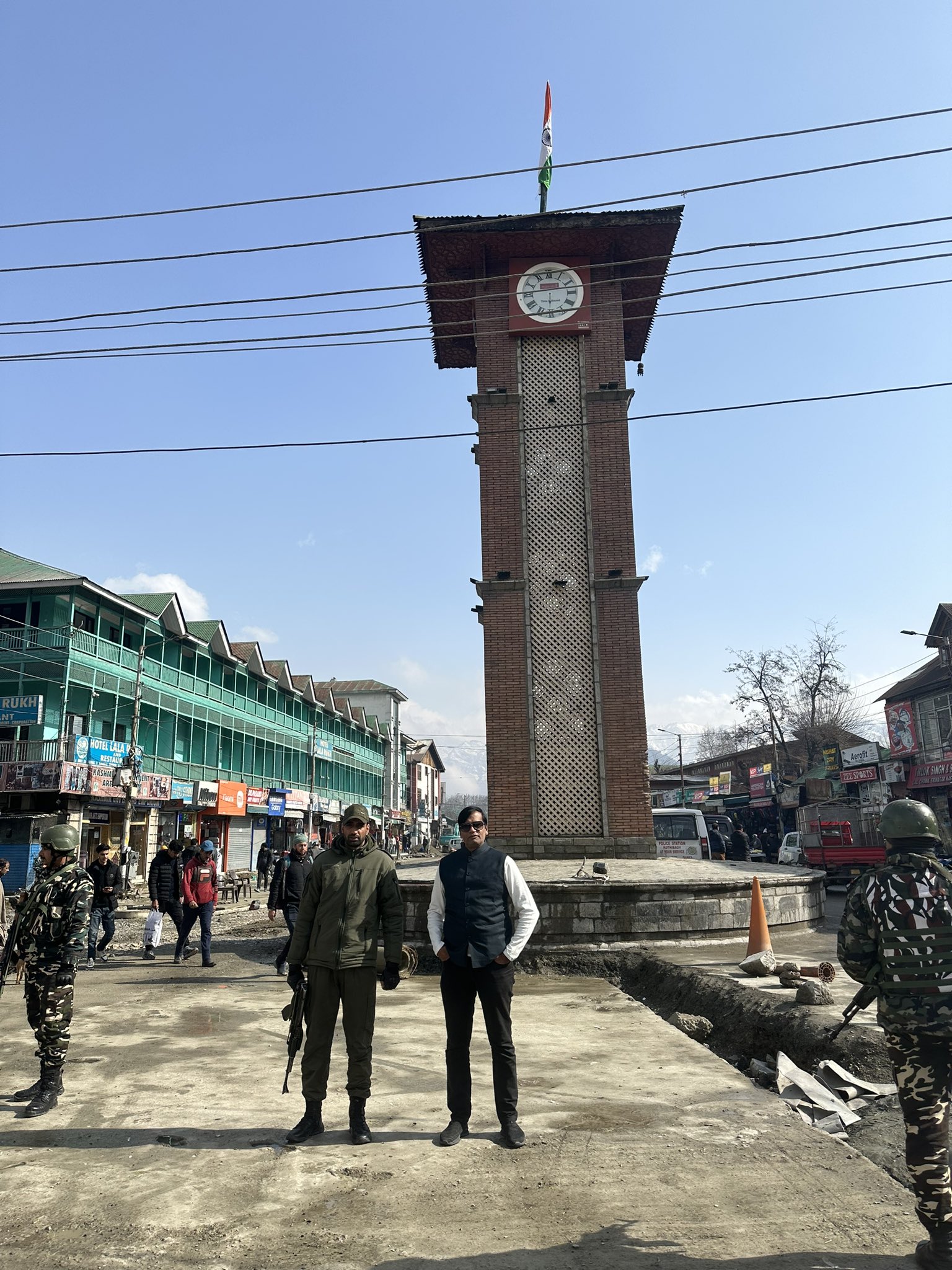 According to the FIR lodged in Nishat Police Station in Srinagar, Kiran Patel 
