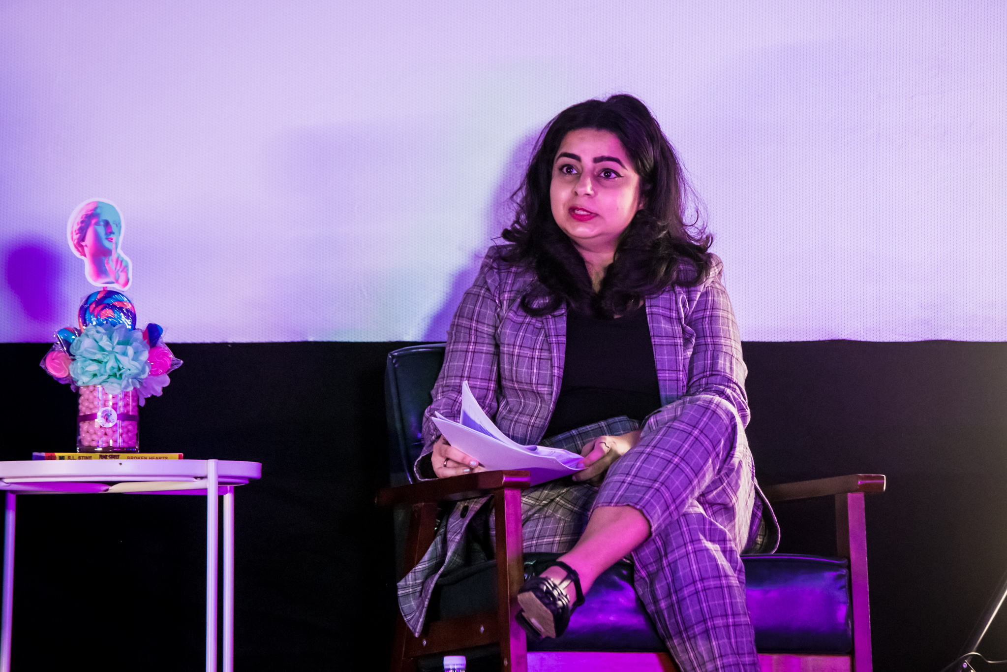 Since 2019, the festival has been helmed by noted poet, master storyteller and theatre performer Pooja Nansi. 