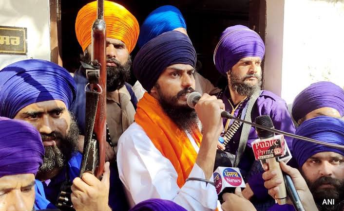 Amritpal leads ‘Waris Punjab De’, a radical organisation started by actor and activist Deep Sidhu, who died in a road accident in February last year.