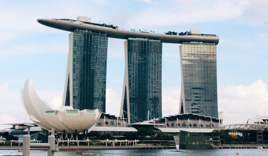 Marina Bay Sands Hotel is one of Singapore's premier business hotels. Photo: Connected to India  