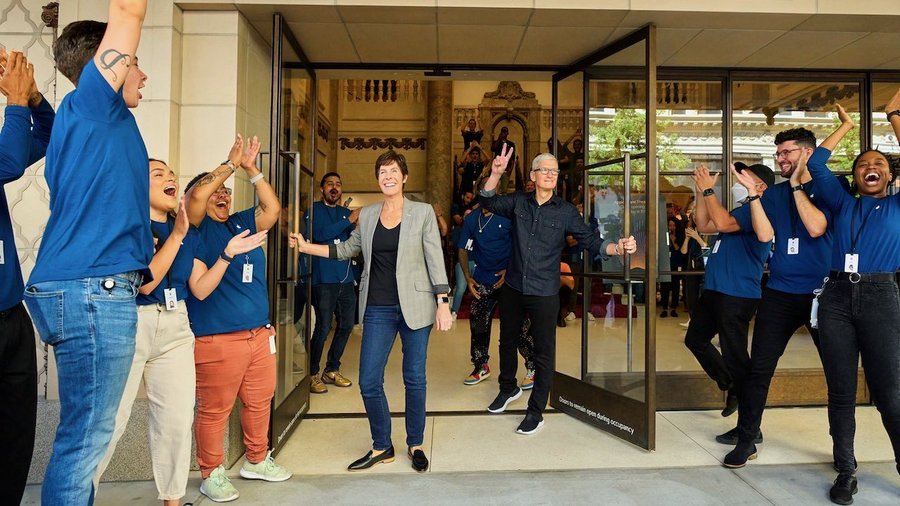 Cook is set to open Apple's first India store inside an upscale mall in Mumbai's Bandra Kurla Complex