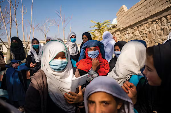 The Taliban first banned girls from going to school beyond sixth grade in December 2022; a later decree prohibited Afghan women from higher education and working with national and international NGOs.