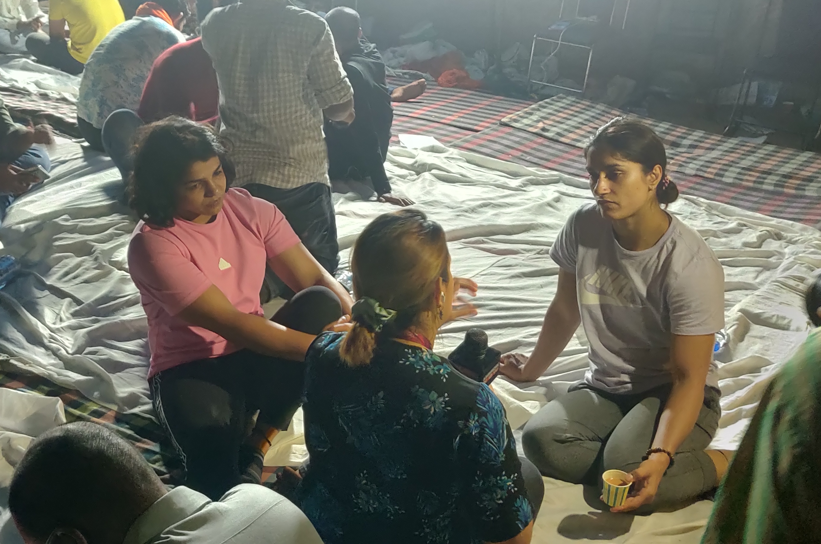 protesting wrestlers Bajrang Punia, Vinesh Phogat, Sakshi Malik and others claimed that the victims’ families were threatened and offered money to withdraw their complaints. 