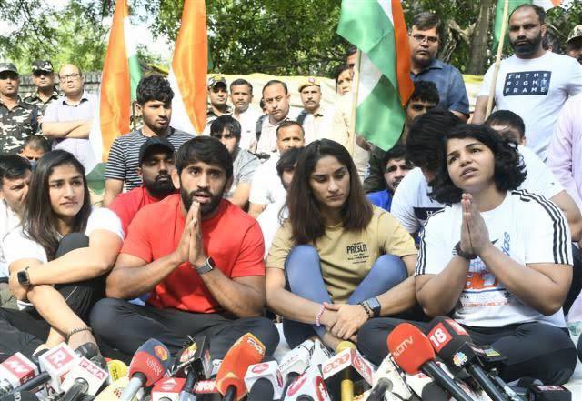 the protesting wrestlers said they were hurt by Indian Olympic Association chief and former Indian athlete PT Usha's criticism of their protest