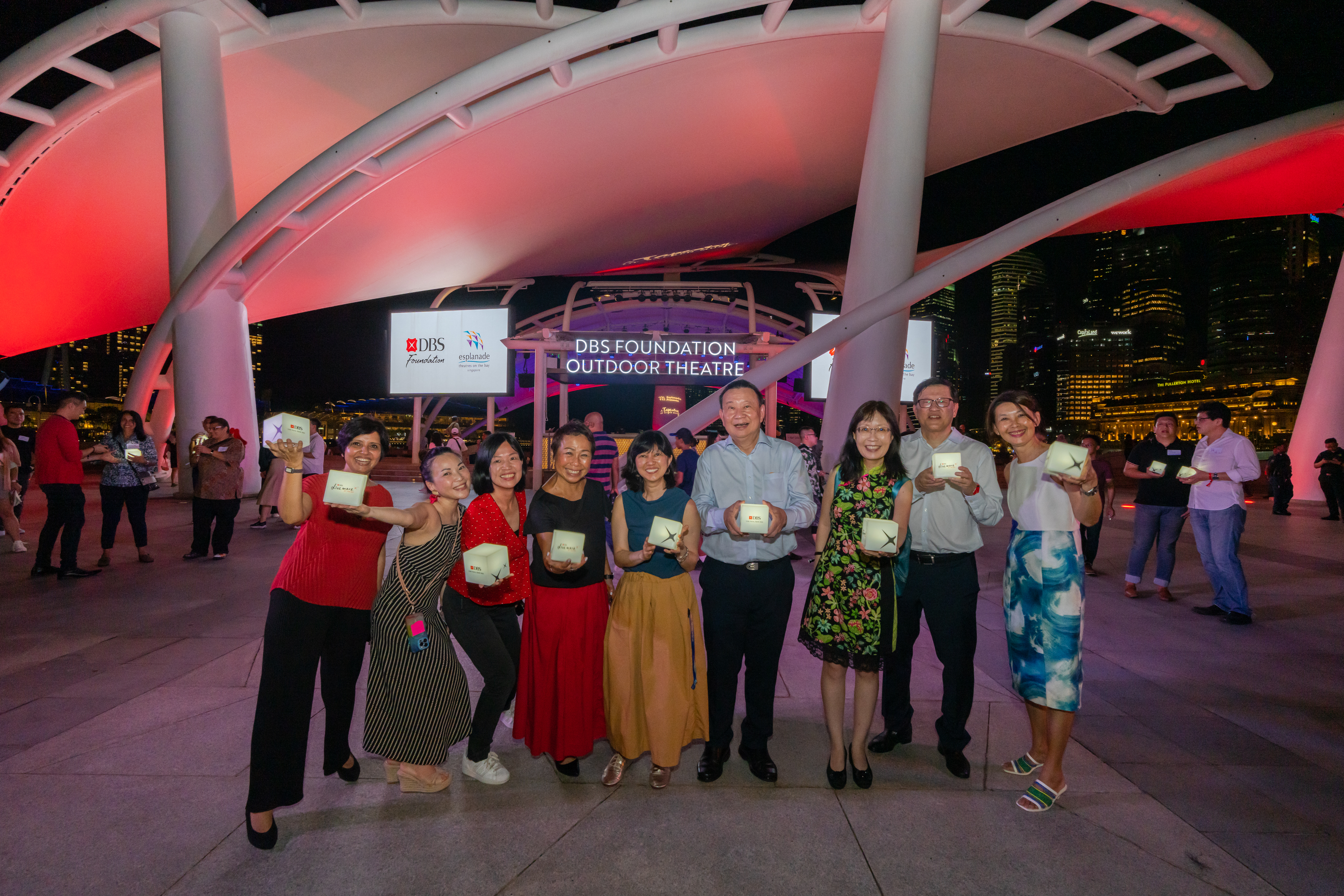 The venue will be recognised as the DBS Foundation Outdoor Theatre at Esplanade for the next five years, a release stated.