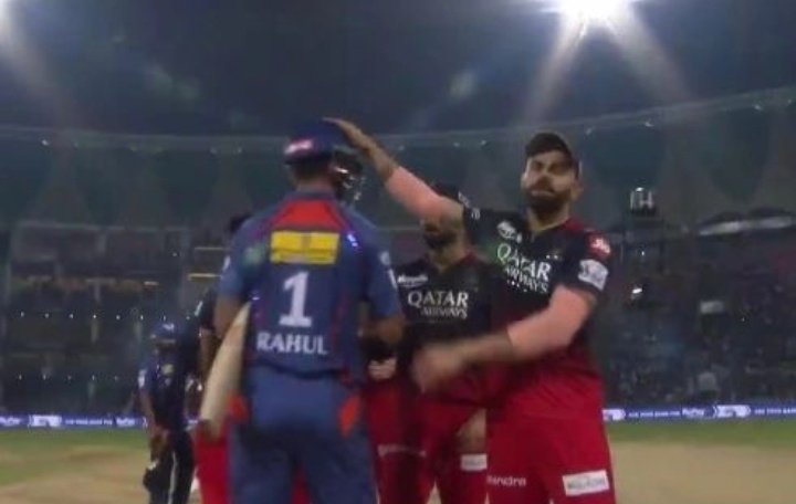 Kohli’s support for Rahul was also noted by netizens.