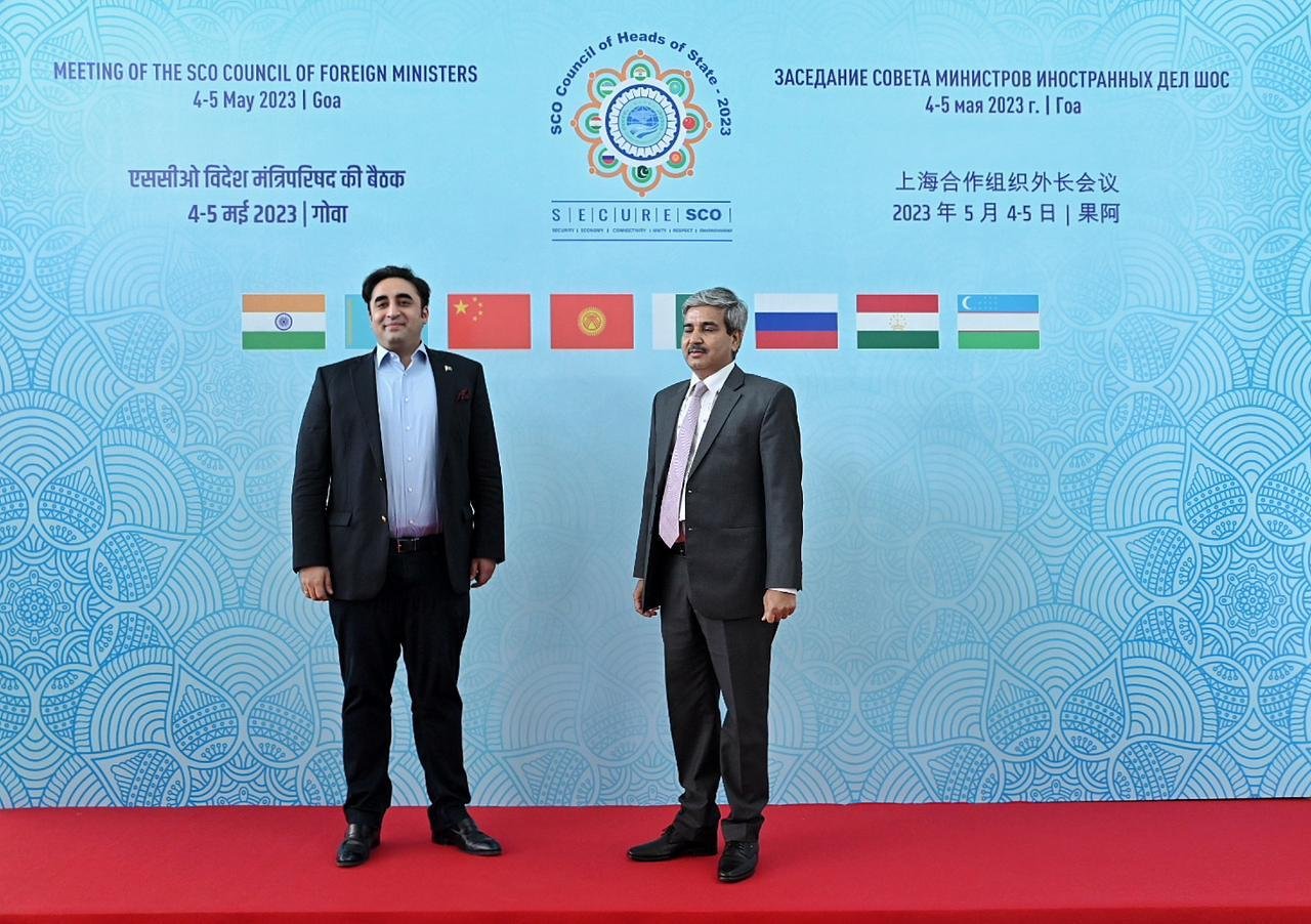 Pakistan Foreign Minister Bilawal Bhutto Zardari, who has also arrived for the summit