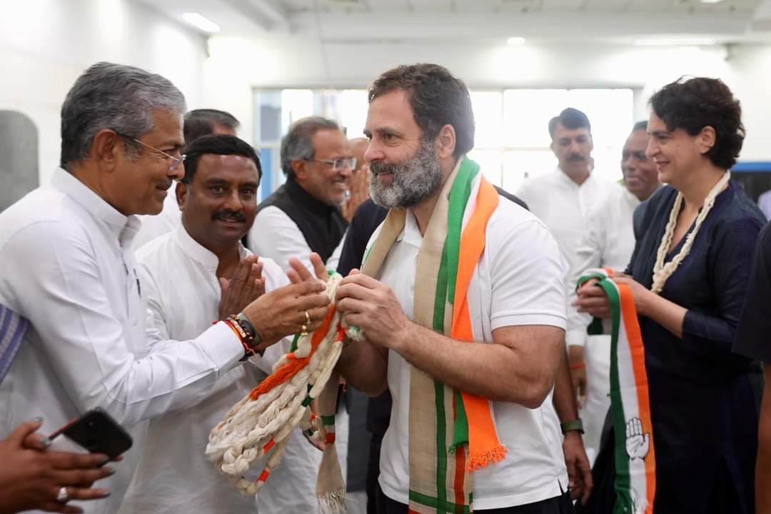 On April 11, Gandhi was disqualified from his position as a Member of Parliament after being convicted and sentenced to two years in jail in a defamation case.