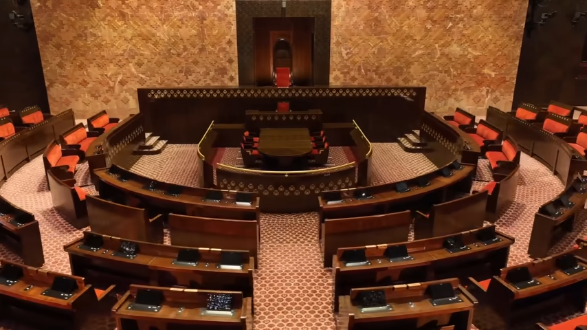 The four-storey building, built at an estimated cost of INR 970 crore, can house 1,224 MPs, officials said.