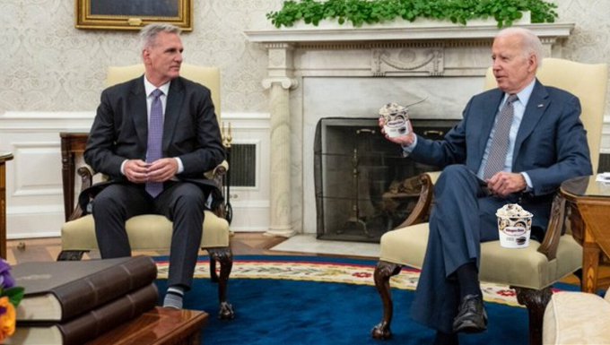 President Joe Biden and House Speaker Kevin McCarthy reached final agreement yesterday