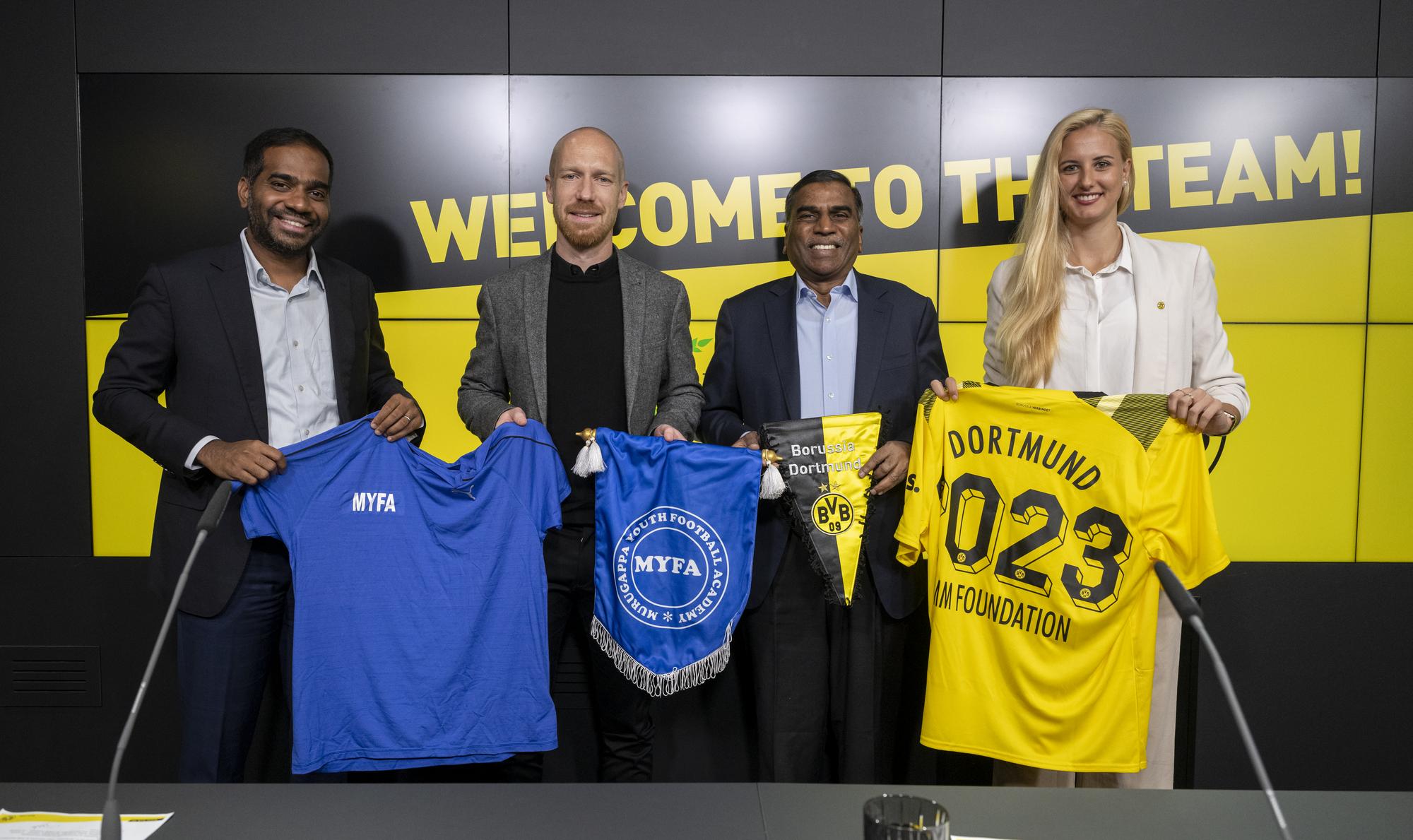 AMM Foundation x Borussia Dortmund Partnership Announcement