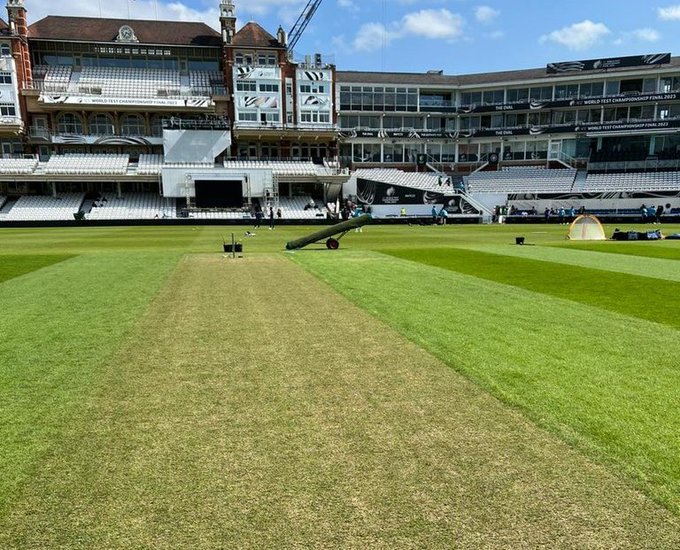 If the pitch is damaged then the match officials will assess the situation and see whether play can continue or not