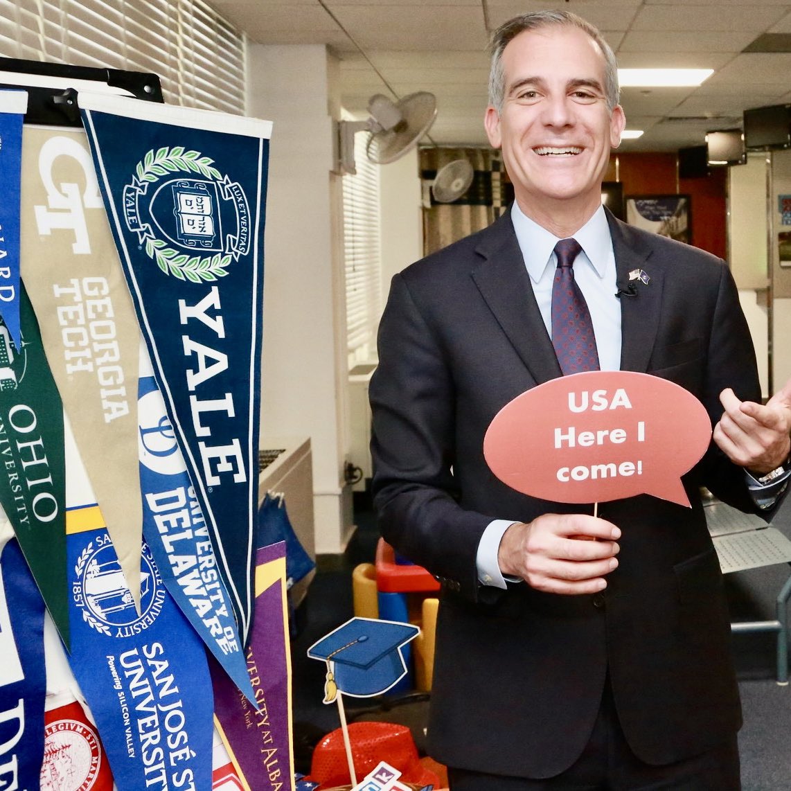 US Ambassador to India Eric Garcetti while speaking at the US Embassy in India highlighted the strength of India and the United States relationship, adding that more Indian students applied to the United States than students from any other country.