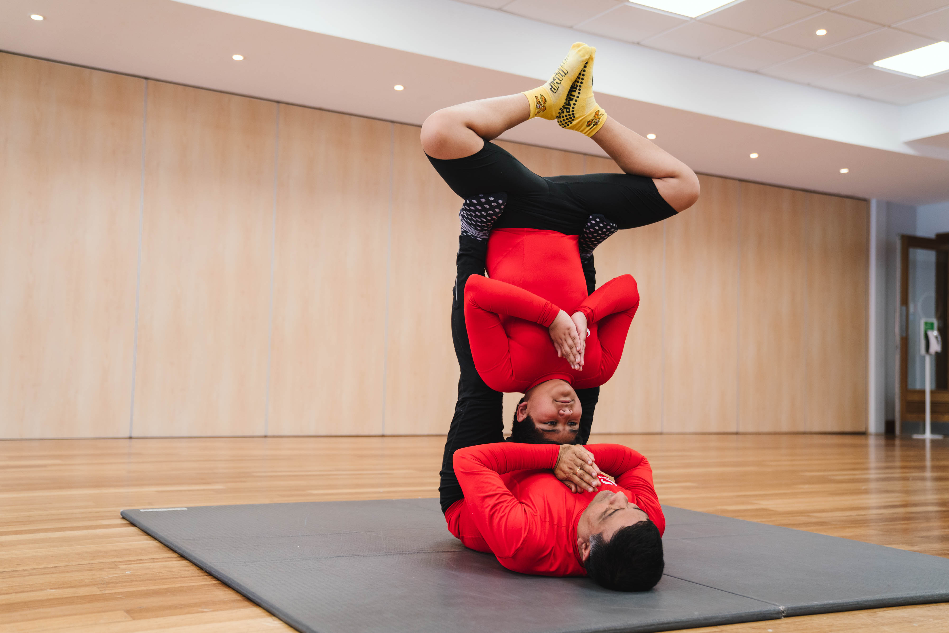  Ishwar is promoting yoga in a unique way by creating choreography routines by combining various asanas