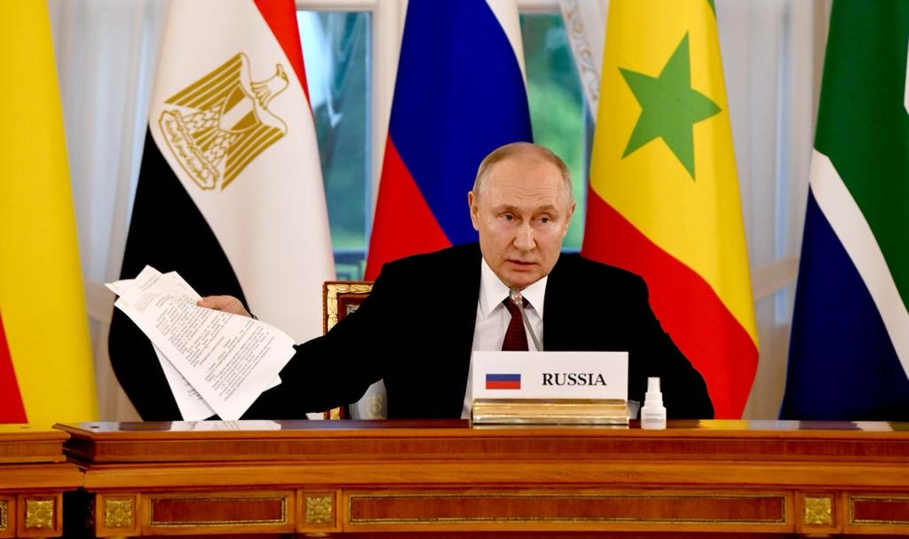Putin asserted that in the spring of 2022 - during the initial phase of Russia's invasion of Ukraine - a peace treaty was signed by the two countries in Istanbul