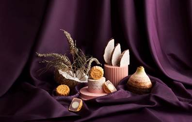 Yam & Coconut Rum Truffle Snow-Skin Mooncake