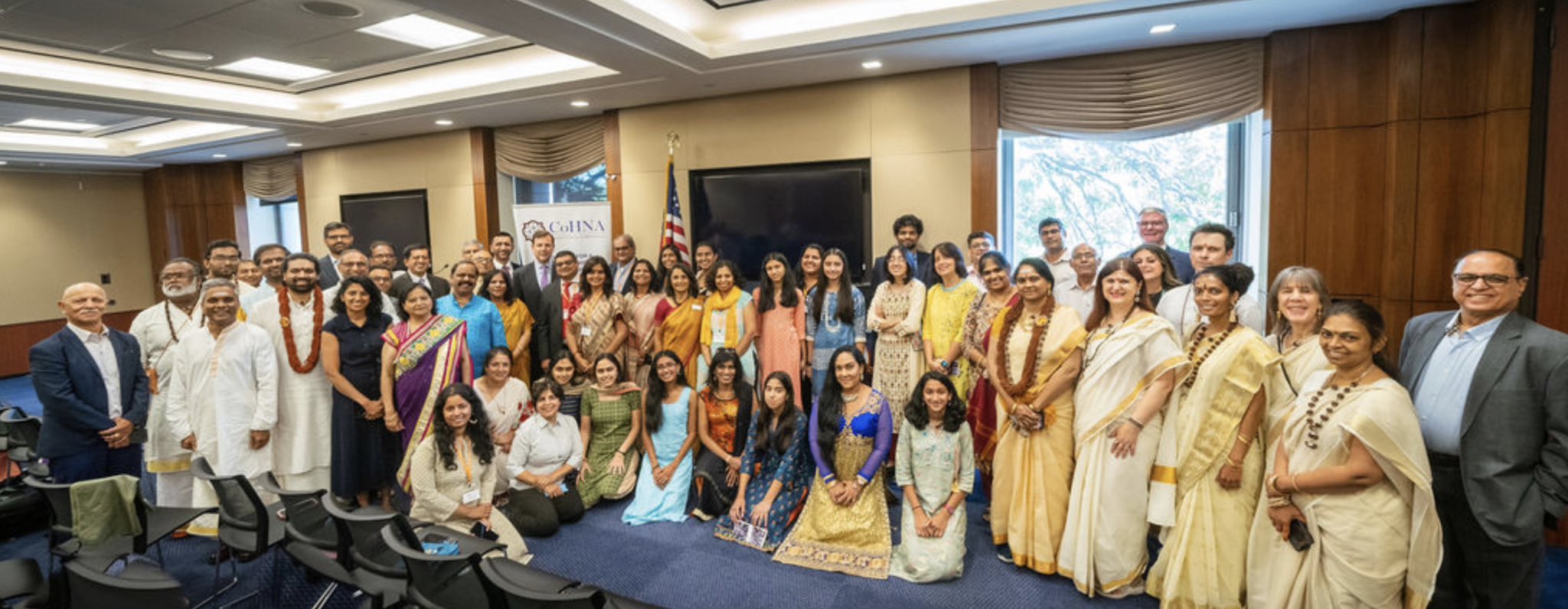 Hindu Americans from 12 states who attended the day-long conference 