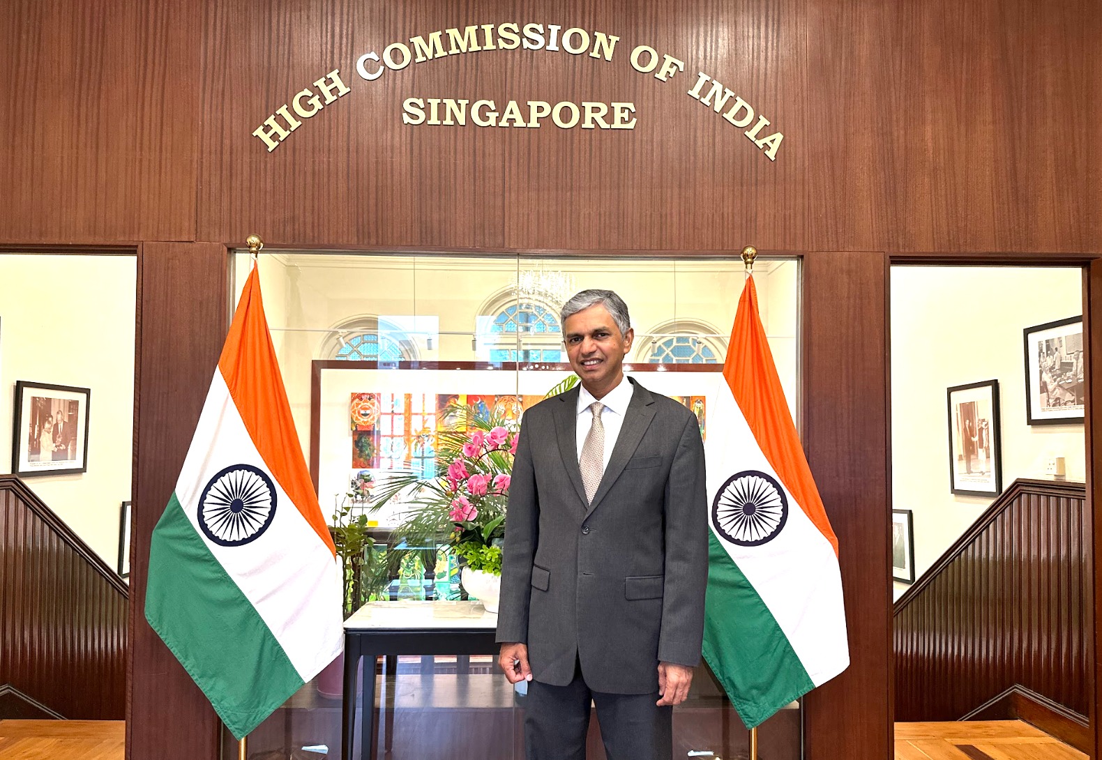 HE Kumaran, a 1992-batch officer of the Indian Foreign Service, has served in embassies, consulates and high commissions all over the globe. He began his term as High Commissioner of India to Singapore in July 2020 during the height of the first COVID lockdown. Photo: Connected to India 