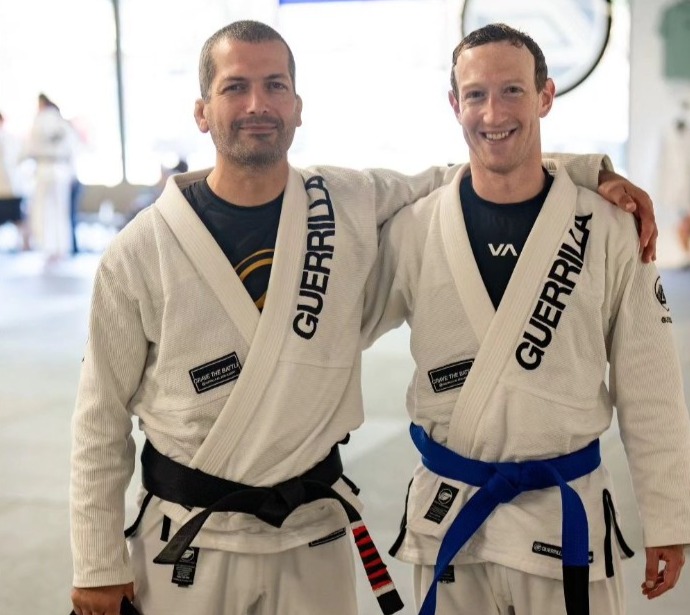 On July 23, Zuckerberg announced his promotion in the martial art, while also congratulating his coach Dave Camarillo on receiving his 5th-degree black belt.