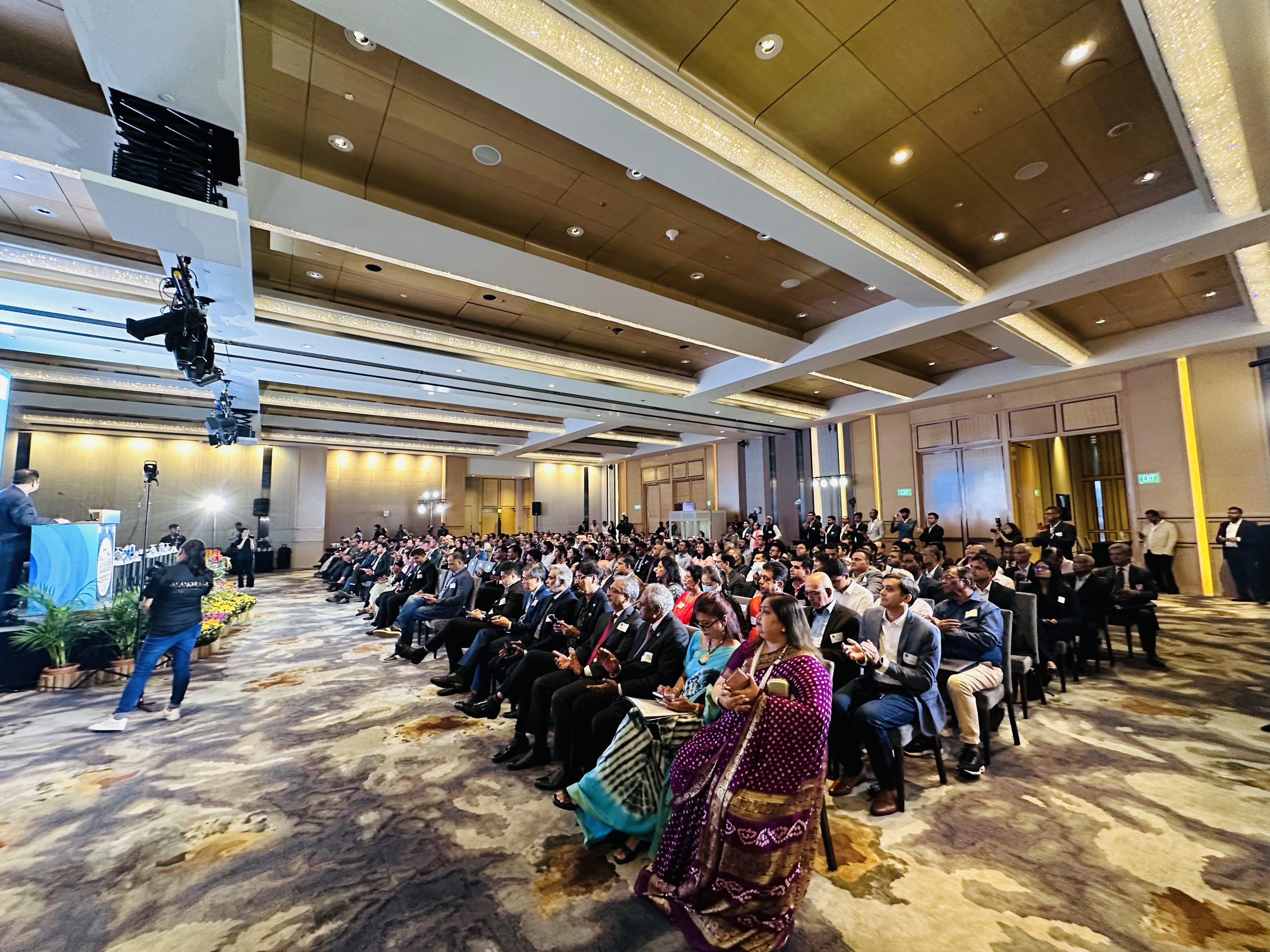 During his visit to Singapore, Chief Minister Bhupendra Patel extended a warm invitation to businesses and corporations, emphasising upon Gujarat's conducive ecosystem for investment across diverse sectors. Photo: Connected to India