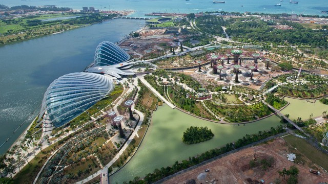 Singapore; Sunny, with every chance of rainfall
