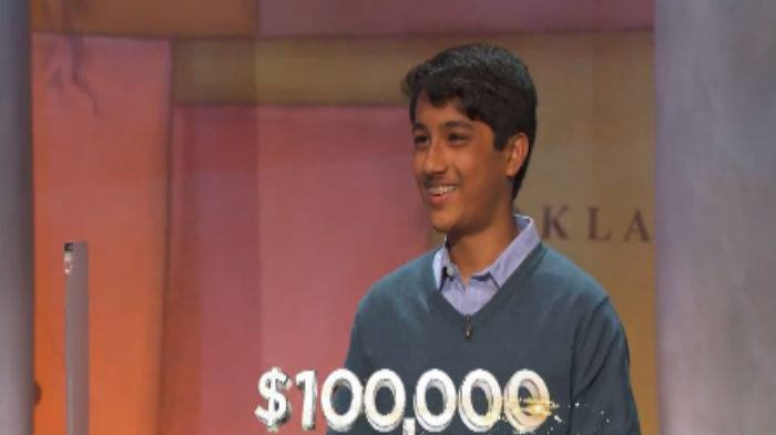 Indian-American teen wins $100,000 in top US quiz show