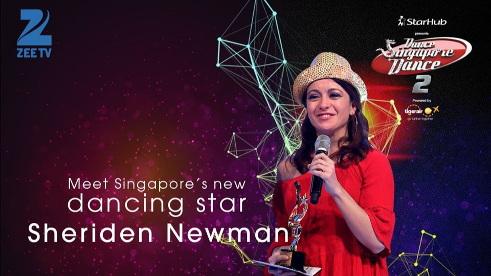 Sheriden Newman wins Zee’s Dance Singapore Dance
