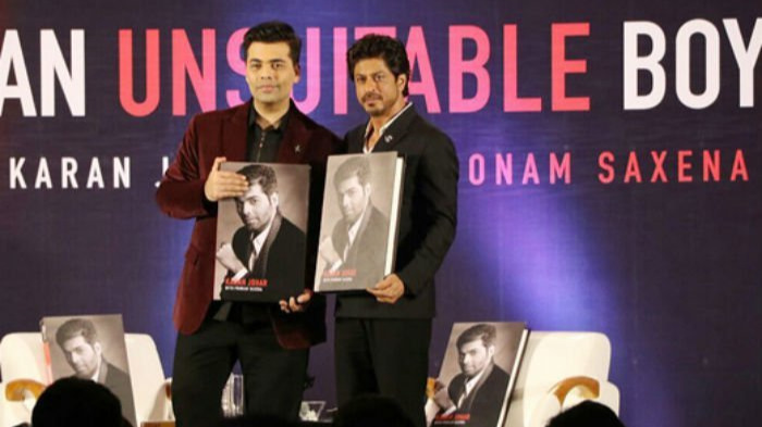 Shah Rukh Khan introduces Karan Johar- ‘An Unsuitable Boy’