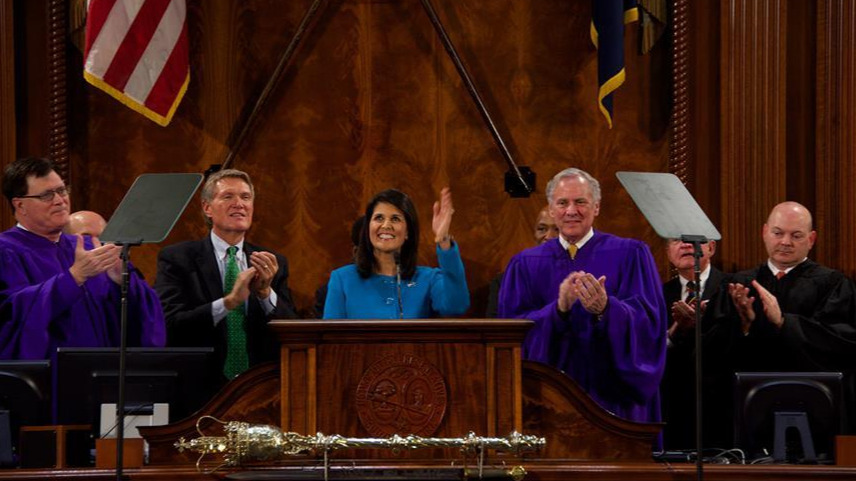 Nikki Haley becomes the first Indian-American to serve at Cabinet position