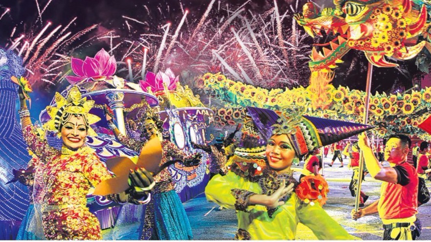 Chingay Night Fiesta turns Singapore streets into carnival