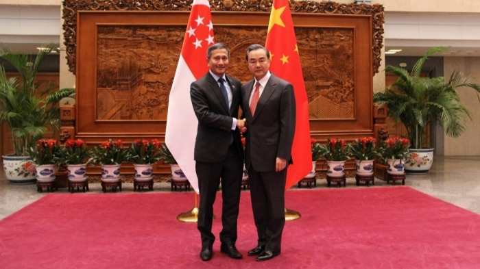 Singapore and China discuss on promotion of regional development