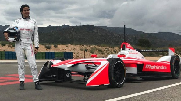 Actress Gul Panag becomes first Indian woman to drive Formula E racing car