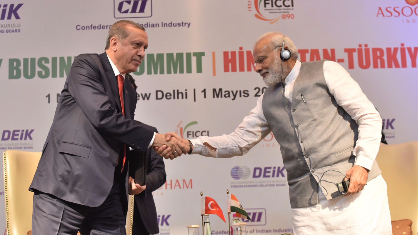 PM Modi invites Turkish construction companies to build in India