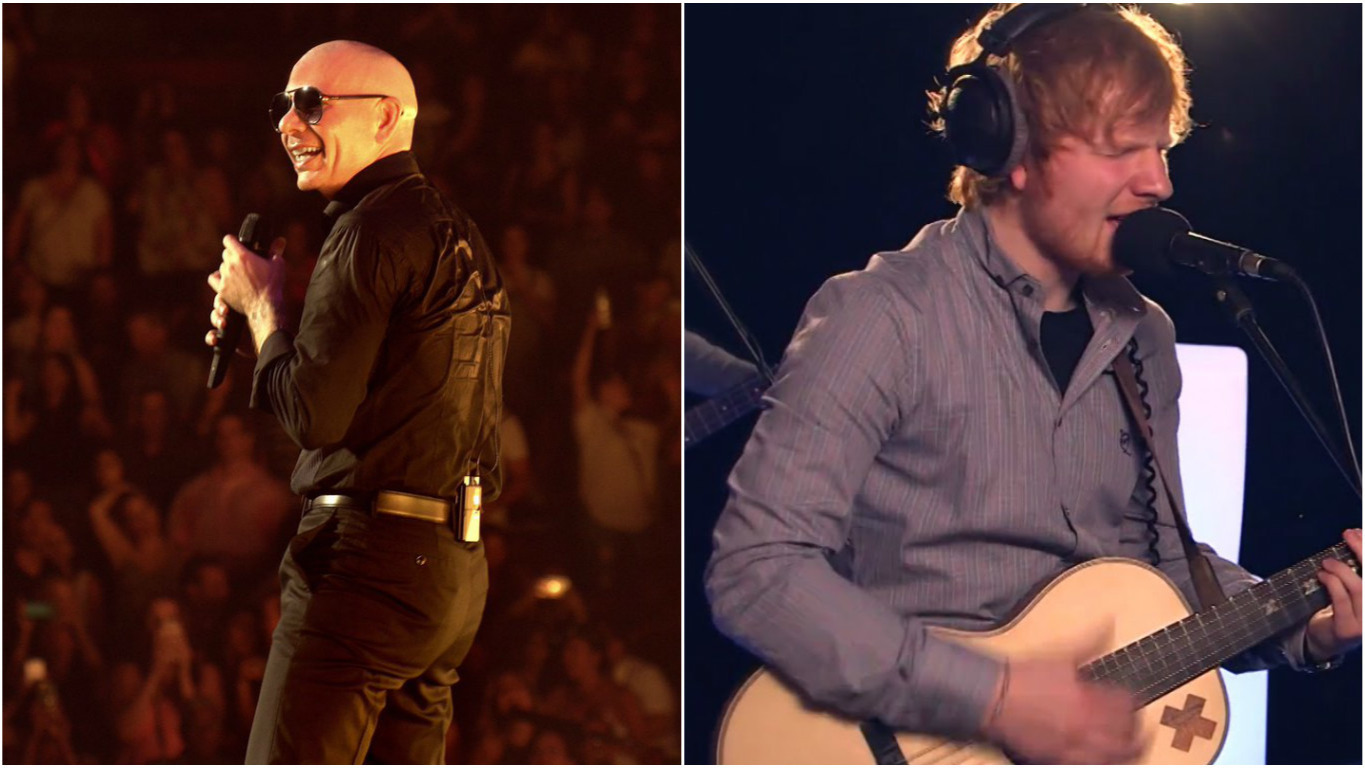 Pitbull cancels Singapore show, tickets for Ed Sheeran’s tour sold out