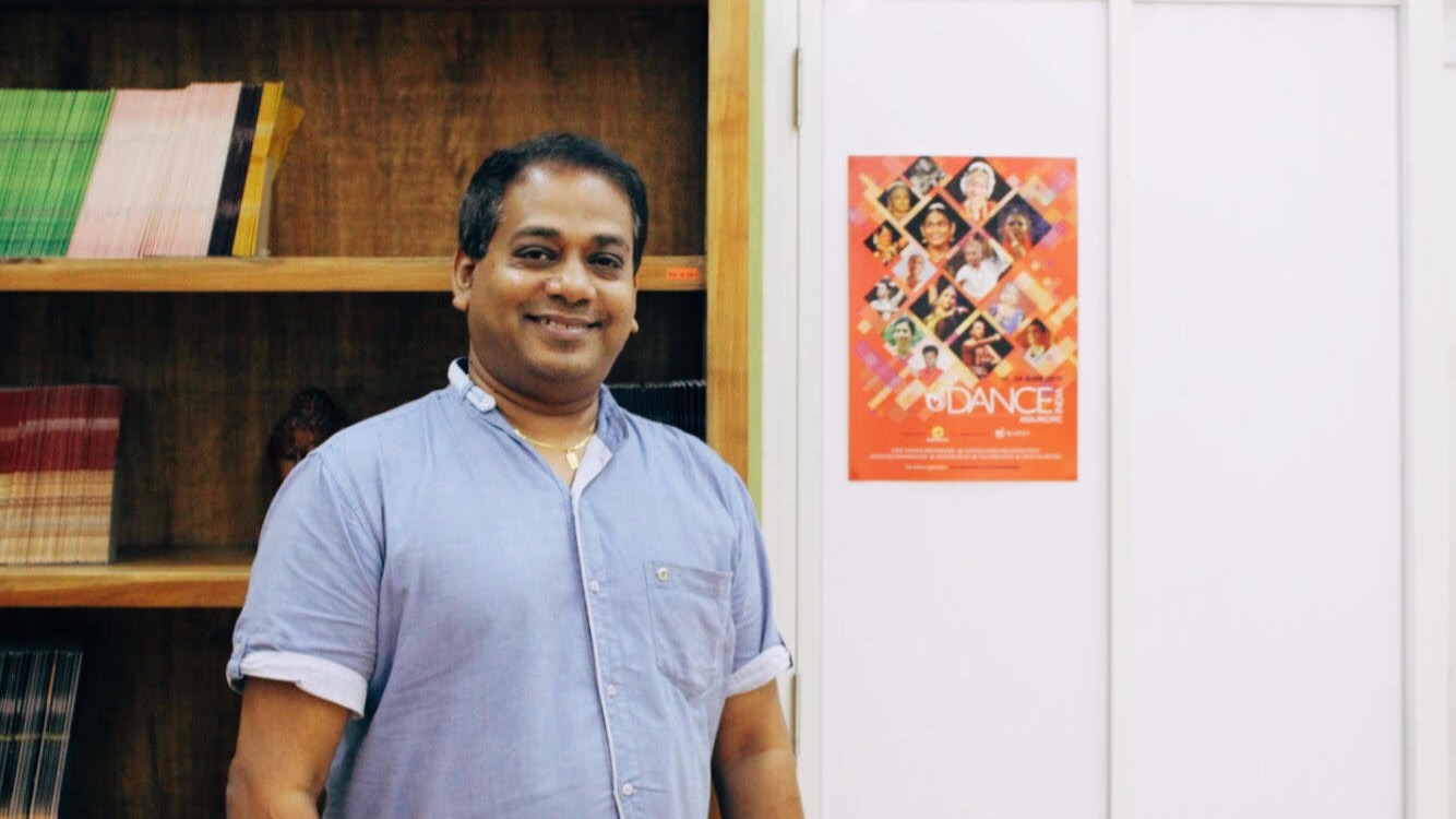 Dedicated to dance: Aravinth Kumarasamy