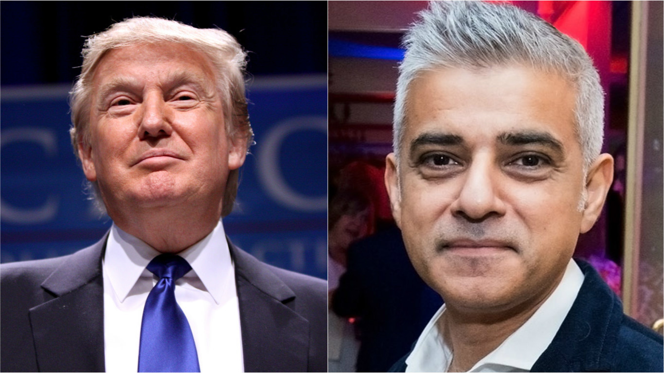 Trump criticises London’s Mayor Sadiq Khan after latest attack on city
