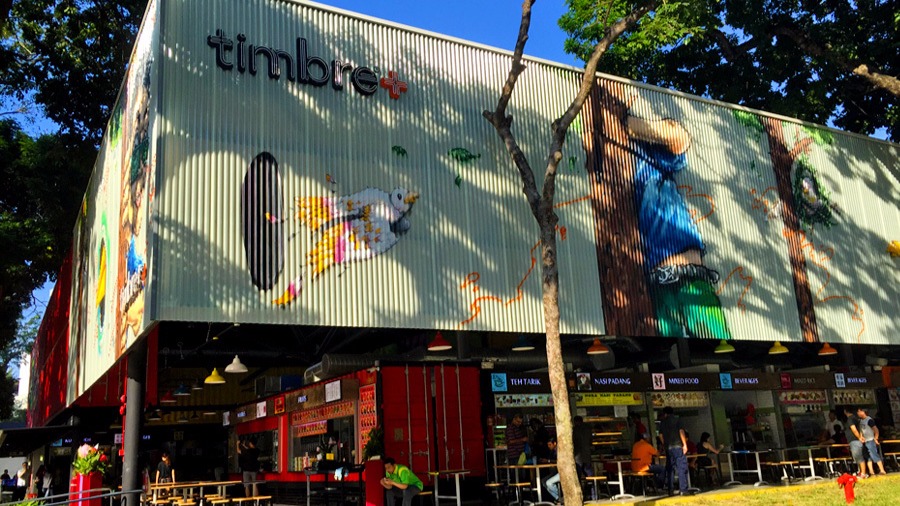 New Yishun Park Hawker Centre features mobile payments, arcade games and sports screenings