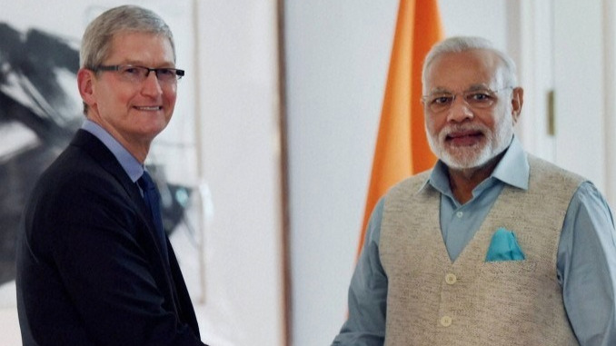 Apple CEO Cook meets PM Modi, eyes deeper access to Indian market