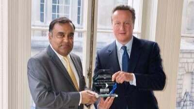David Cameron conferred special award for role in building UK-India relations