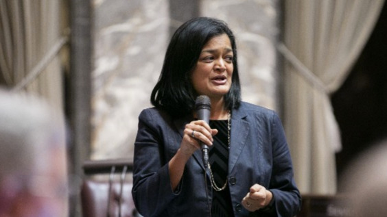 Pramila Jayapal recounts her experience of becoming a citizen