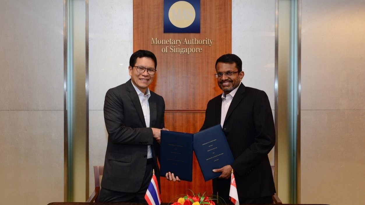 MAS and Bank of Thailand sign fintech cooperation agreement to boost financial ties