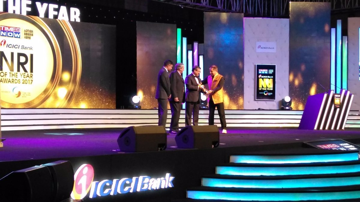 NRI philanthropist, ISRO honoured at Times Now ‘NRI of the Year’ Awards