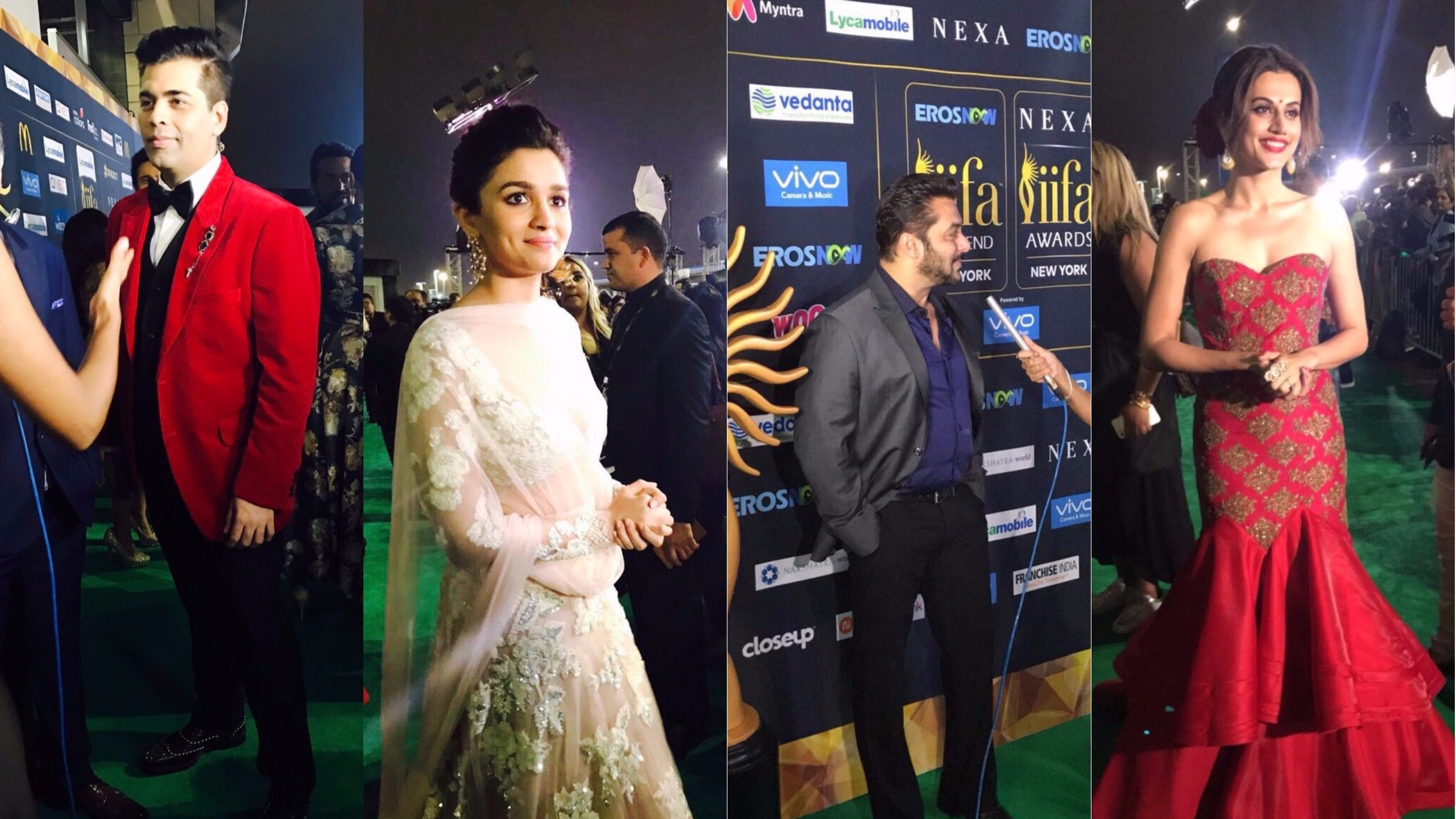 IIFA 2017 green carpet: Stars kickstart in style