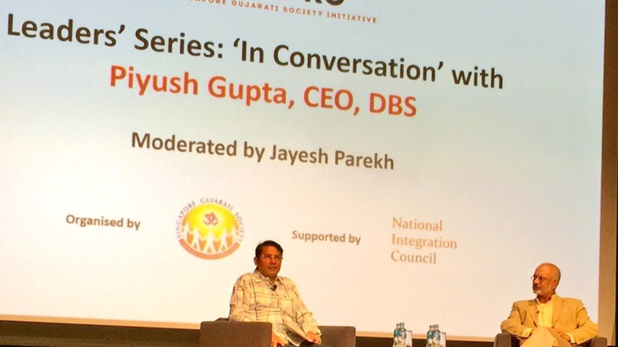 Networking is not just about shaking hands: Piyush Gupta