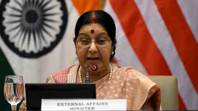Sushma Swaraj wins hearts with tweet to Indian daughters, daughters-in-law from other countries
