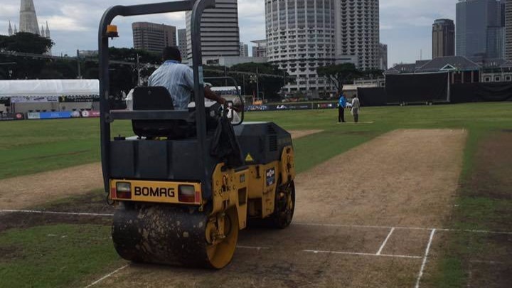 Singhalese Sports Club favoured by rain in victory over Singapore Emerging Stars