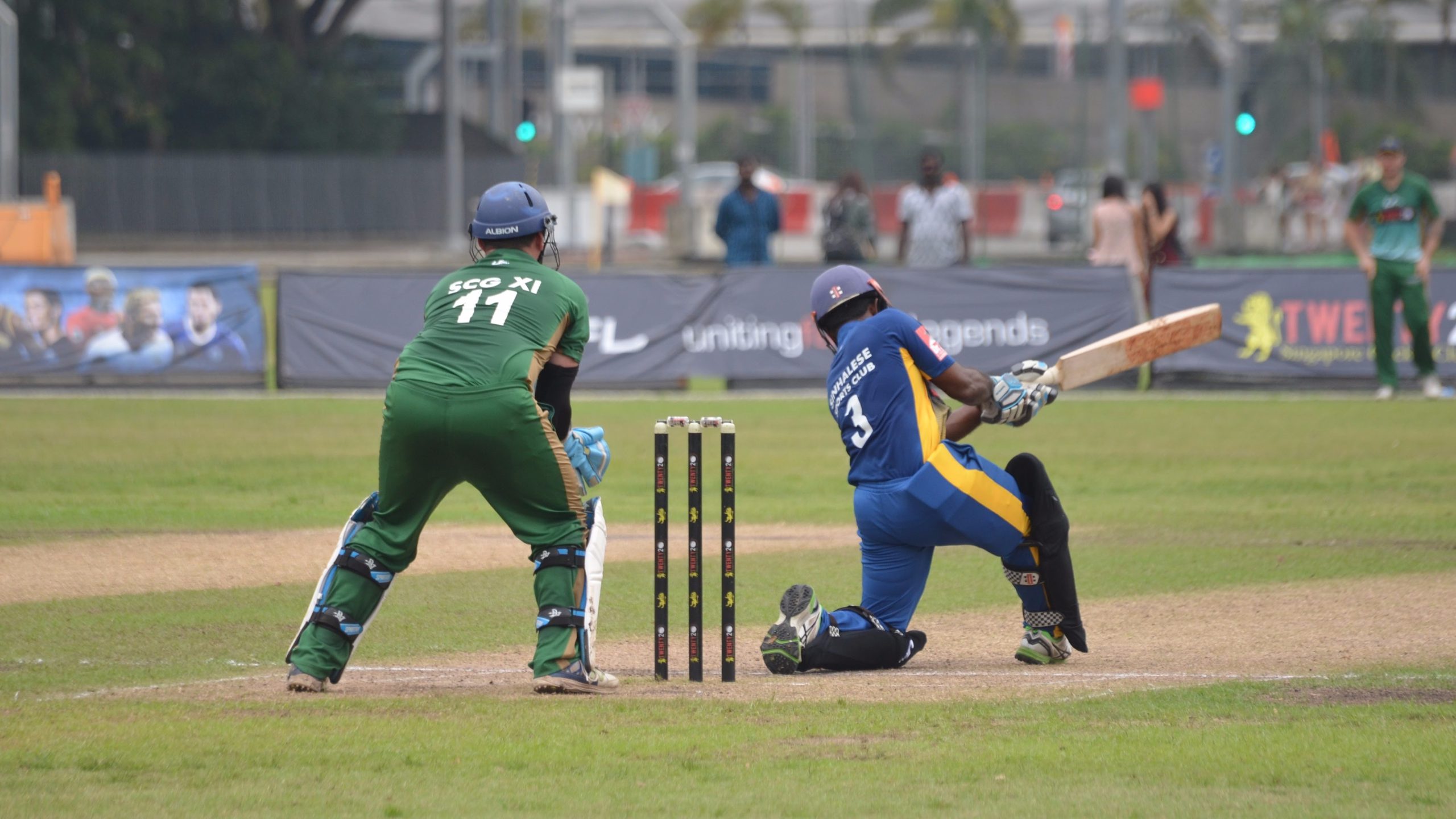 Favourites SSC crush rising stars SCG XI by 143 runs to advance to final