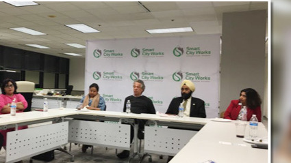 USINPAC, Smart City Works host Urban planning delegation from India