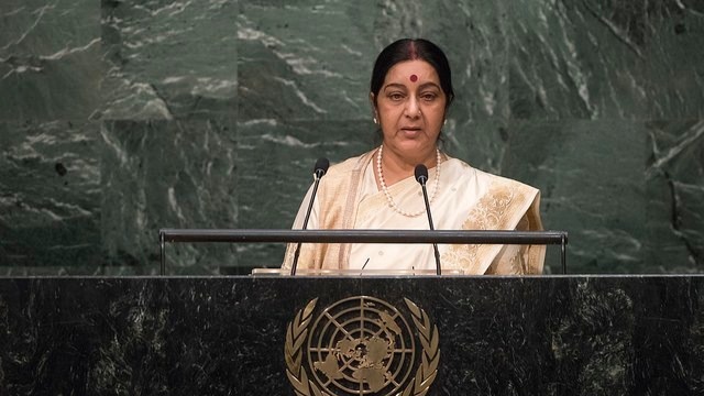 Will take steps to tackle issue of NRI men deserting their wives: Sushma Swaraj